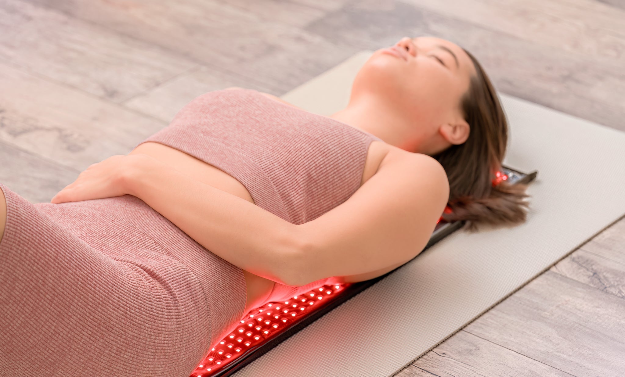 Large Red Light Therapy Pad 27 x 11 with 1,998 LEDs for Pain Relief and Recovery